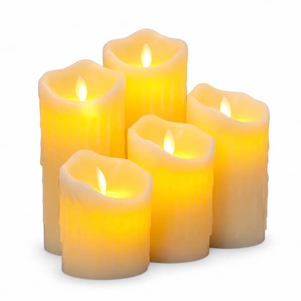 EW Led Simulering Elektronisk Candle Light Dekorativ Light