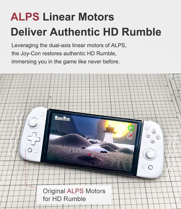 MOBAPAD S1 HD / S1 S Spilcontroller, Gamepad med Hall Joystick Konsol til Nintendo Switch NS OLED Joypad
