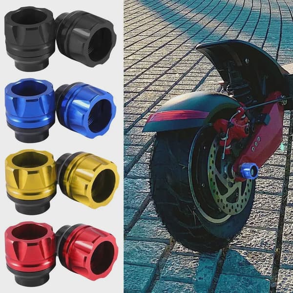 2 st. glidkopparskydd för Zero elscootertillbehör