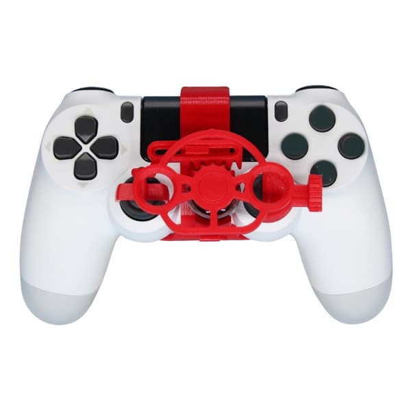 Mini styring 3D-printhjul til PS4-controller racerspil hjælpecontroller spil joystick simulator gamepad