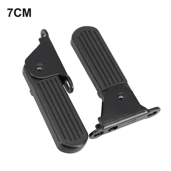 Fällbart frampedalstöd för elmoped 7 cm/5 cm för elcykel