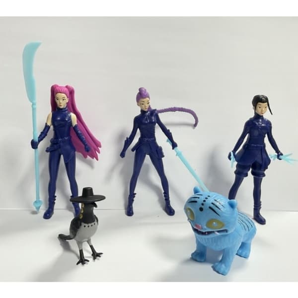 Anime Kpop Demon Hunter Figurmodellleksak - Spelbordsdekor och samlarpresent för barn