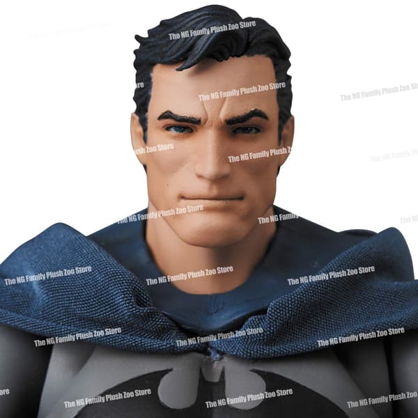 Mafex 105 Batman Blue Hush Action Figur - Sort version DC Anime Model Legetøjsgave