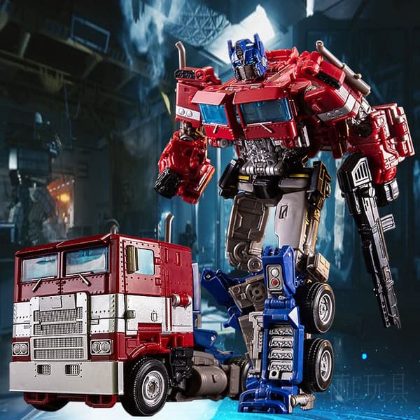 Transformering Robot Car Alloy Commander Optimus Prime Action Figur - Børnefødselsdagsgave
