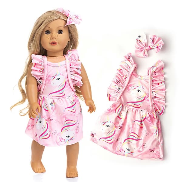 18 tums dockkläder vinterjacka för 43 cm nyfödd docka, outfit jacka