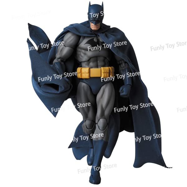 Mafex 105 Batman Hush Action Figur - blå og sorte versioner - DC Anime samlerobjekt legetøjsgave