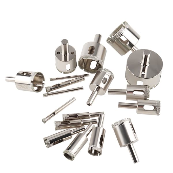 1-delt 3-100 mm diamantbelagte glashulsavbor, borekrone til fliser, marmor, keramik
