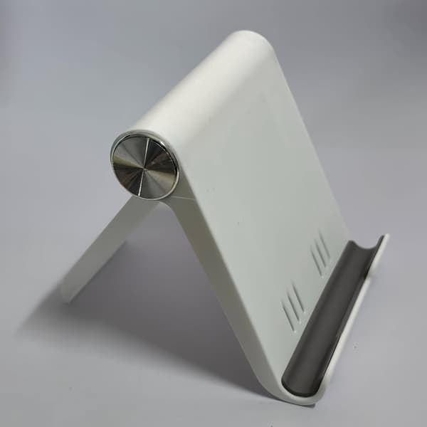 Bærbar, foldbar telefonholder i ABS-materiale til smartphones og tablets