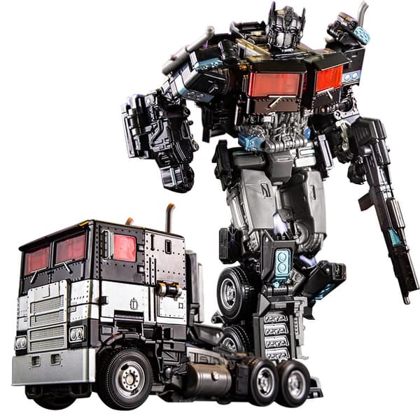 Transformering Robot Car Alloy Commander Optimus Prime Action Figur - Børnefødselsdagsgave