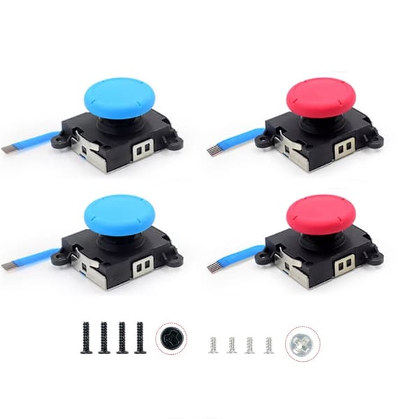 Joycon Joystick Udskiftning til Switch NS / Switch Lite / Switch OLED Venstre Højre Controller Reparationsdele 3D Analog Thumb Stick