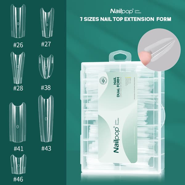 Nailpop Dual Forms Extension Nagellack Gel Sandwich System Kit 70/140 st
