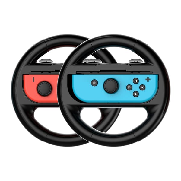 2 stk. venstre højre spil rat controller håndtag holder greb joycon controller gamepad til Nintendo Switch OLED NS
