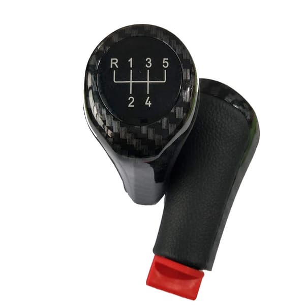 5/6-vaihteinen auton vaihdekepin nuppi aidolla nahalla BMW 1 3 5 6 -sarjaan E30 E32 E34 E36 E38 E39 E46 E53 E60 E63 E83 E84 E90 E91