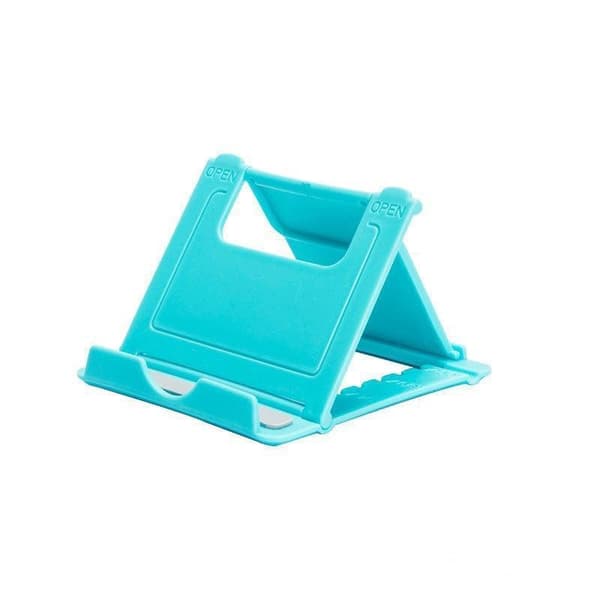 Mini bærbar, foldbar universal plastik telefon-tabletholder