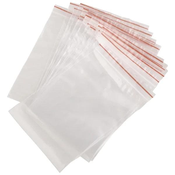 100-Pack Blixtlåspåsar Ziplock  Påsar 4x6cm