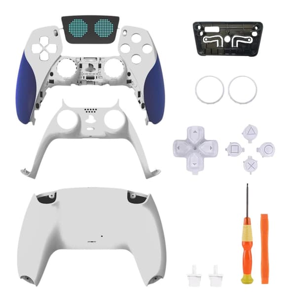 Til PS5 Space Robot spilcontroller udskiftningsskal, faldsikker, ridsefast og støvtæt til PS5 controllerskal
