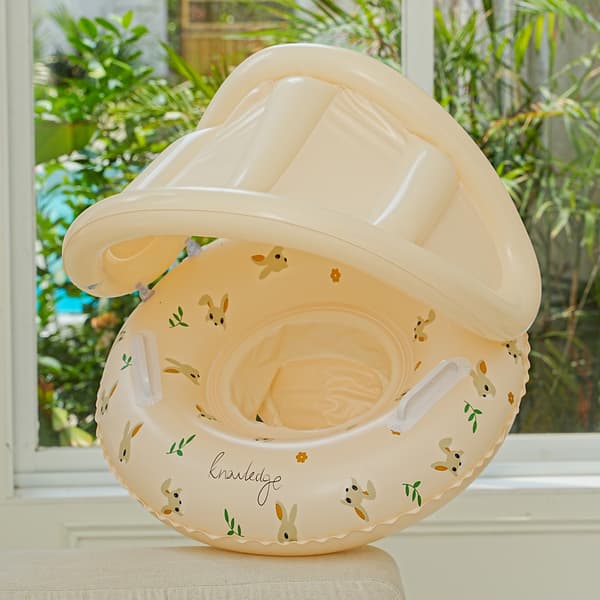 1 PC Bear & Rabbit Canopy Arm Float - fortykket oppustelig poolflyder til sommer-, strand- og poolfester