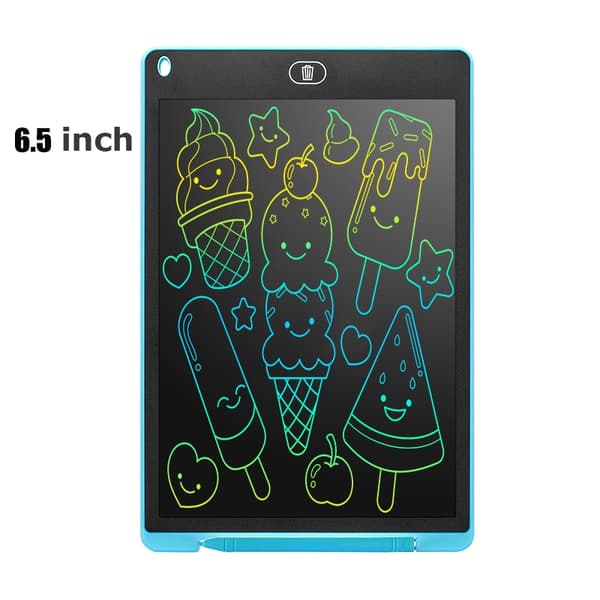 6,5" LCD-kirjoitustabletti - Opetuspiirustustaulu lapsille, Magic Blackboard -lelulahja