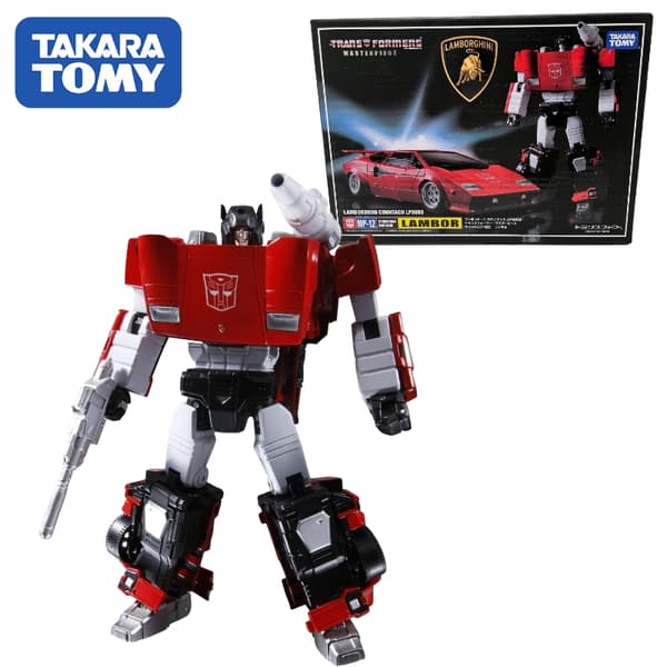 Transformers Masterpiece MP-12 Sideswipe G1 Action Figur - Samlerobjekt Robot Legetøjsgave