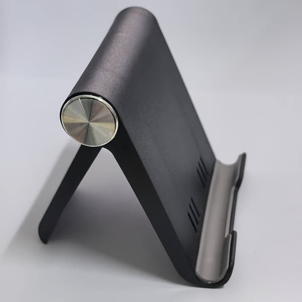 Bærbar, foldbar telefonholder i ABS-materiale til smartphones og tablets