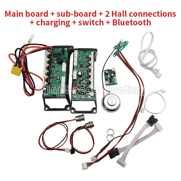 36V Dual System Elektrisk Balance Scooter Hoverboard Controller Board med Bluetooth 6/8/10 Tommer