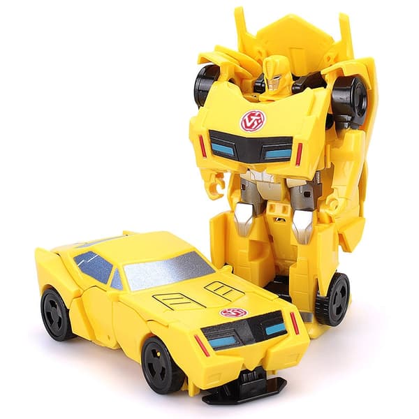 Korea Polis Robocar Amber Roy Haley Action Figur - Transformerende robotlegetøj til børn