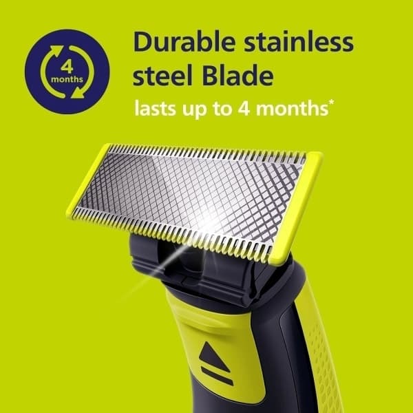 2-pack rakblad kompatibel med Philips Oneblade Replacement