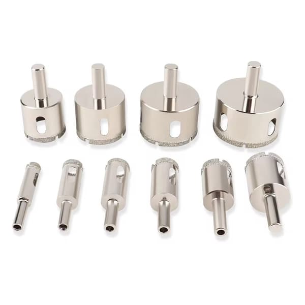 1-delt 3-100 mm glashulsav diamantbelagte borehoveder borekrone til fliser marmor glas