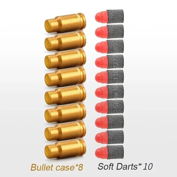 Shell Ejecting Airsoft Pistol Legetøjspistol til udendørs spil - Soft Bullet Shooting til børn