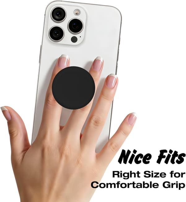 Popped Phone Socket Stand GripTok Mobil Fingerring Holder til iPhone 13-17 Pro Max