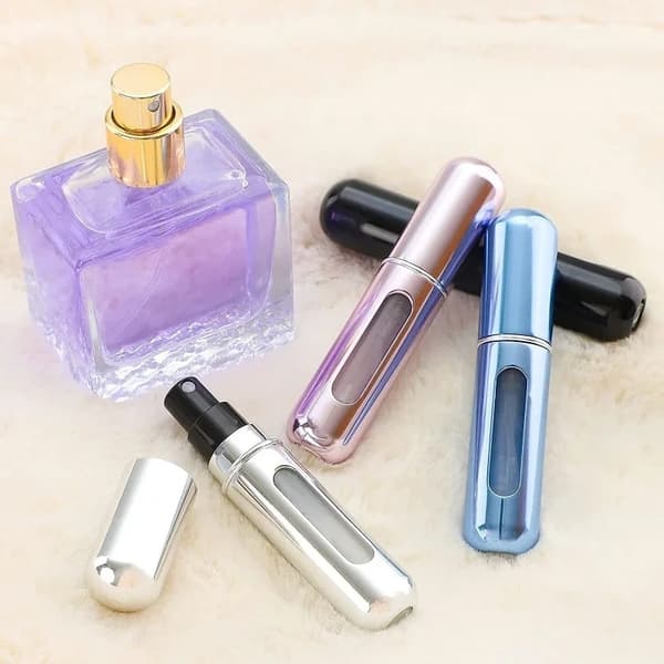 Mini påfyllningsbar parfymsprayflaska 5ml/8ml Resestorlek