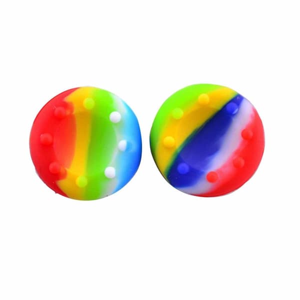 2 stk. til PS3 PS4 XBOX 360 gummi silikone hætte analog controller silikone hætte dæksel thumb stick greb joystick hætter tilbehør