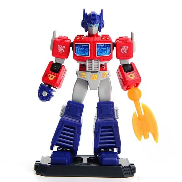 Optimus Prime Actionfigur - Transformers Robot Animation Model, Samlarleksaker och presenter