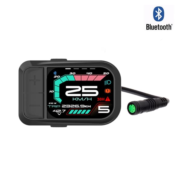 BAFANG CAN-Protocol Elcykel Display 860C 600C 530S DPC18 P860C Bluetooth Mittmotor Kit