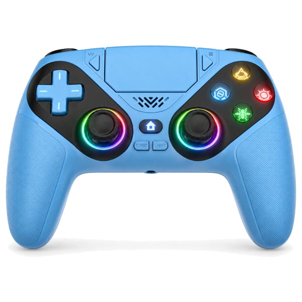 Trådløs controller til PS5/PS5 Pro/PS5 Slim/PC med Hall Joystick, dobbelt vibrations-gamepad, Turbo Dual Sense-programmering