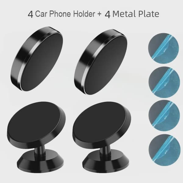 Magnetisk Bilholder Universal Stativ til iPhone Xiaomi Huawei Samsung Dashboardmontering