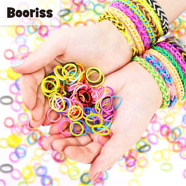 Premium Loom gummiband Refill Kit för barn - DIY Armband Making Craft Present för barn