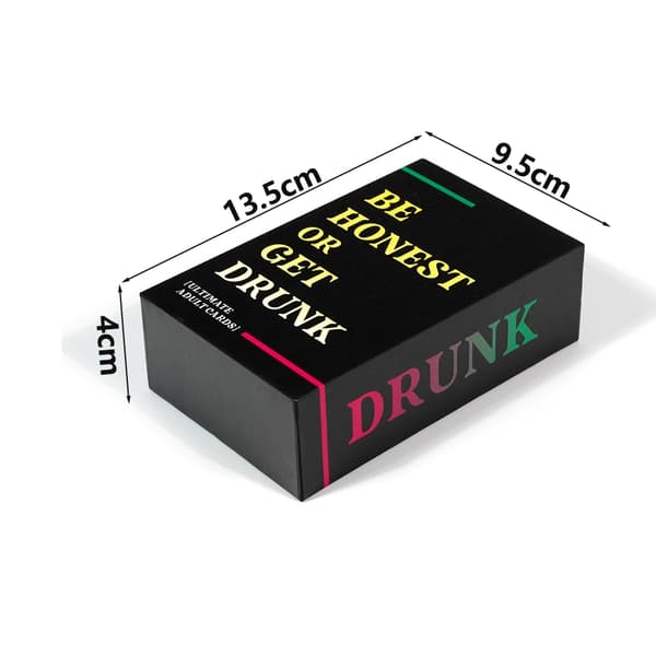 Var ärlig eller drick dig full.