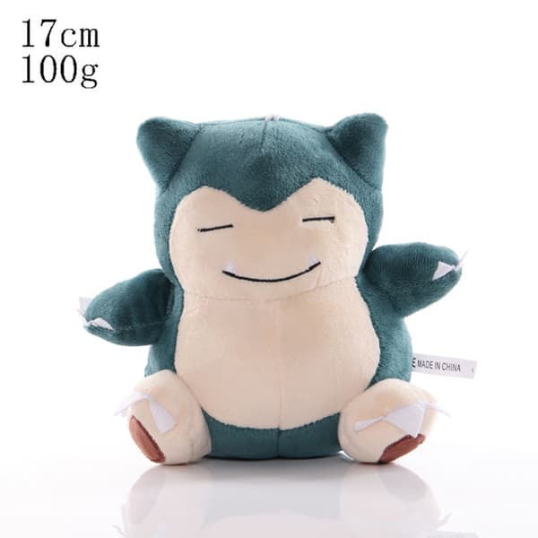 Blød Pikachu, Pichu, Charmander, Bulbasaur, Squirtle, Psyduck, Eevee Plyslegetøj - søde udstoppede dyr