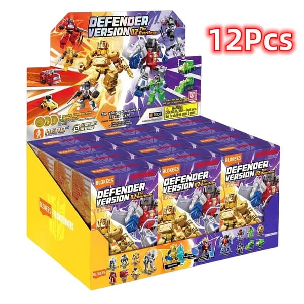 Mini Transformer Action Figuurit 5,5 cm - Optimus Prime, Bumblebee, Megatron, Thundercracker Lelut