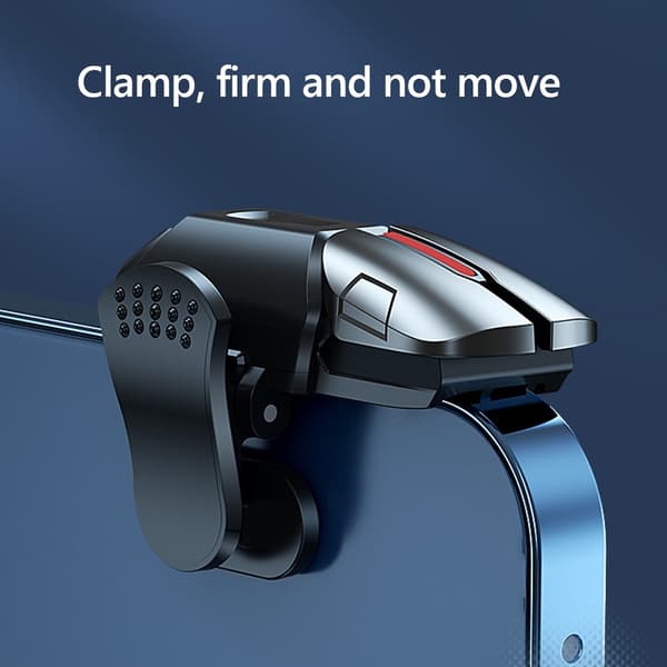 2 stk. mobil gamepad trigger joystick latensfri kontrol til PUBG spil shooter fire-knap controller til iPhone Android telefon