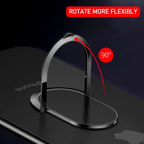 Universal Magnetisk Fingerring Telefonholder Stativ Bilmontering til iPhone Smartphone