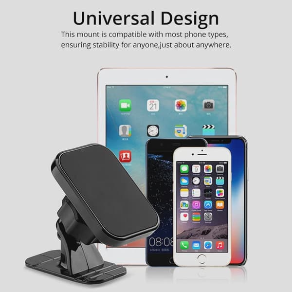 Magnetisk Bilholder Luftventilmontering Universal Dashboard Stander til iPhone Samsung Xiaomi