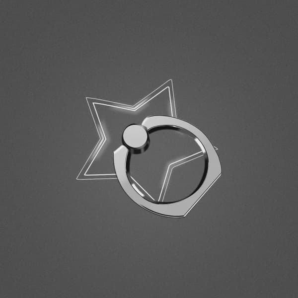 Universal Magnetisk Fingerring Telefonholder Stativ til iPhone 13 Max 8 Transparent