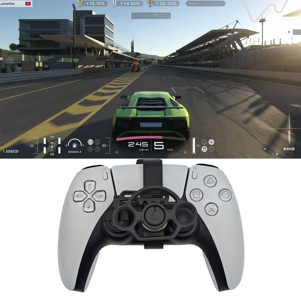 Gamepad-rat Mini 3D-print til PS5 og PS5 Slim-spilcontroller, ekstra tilbehør