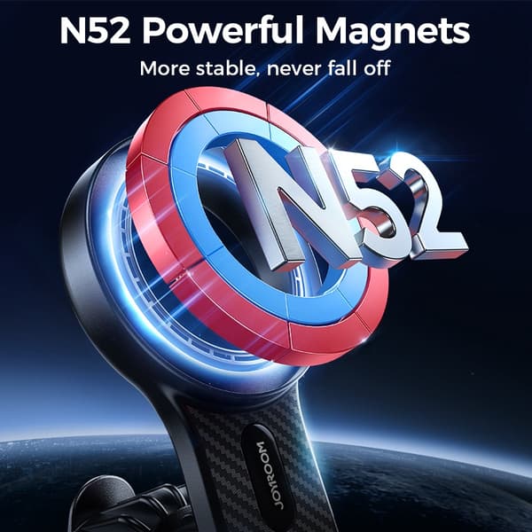 Joyroom Magnetisk Bilholder Universal Stærk Luftventilmontering til iPhone Samsung LG Google Pixel
