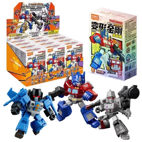 Mini Transformer Action Figuurit 5,5 cm - Optimus Prime, Bumblebee, Megatron, Thundercracker Lelut