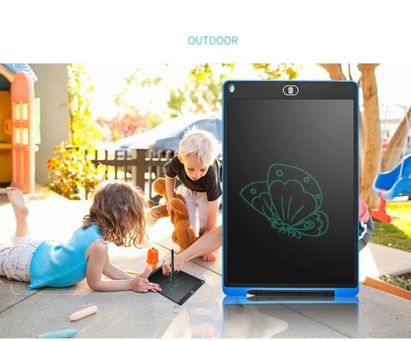 6,5" LCD-kirjoitustabletti - Opetuspiirustustaulu lapsille, Magic Blackboard -lelulahja