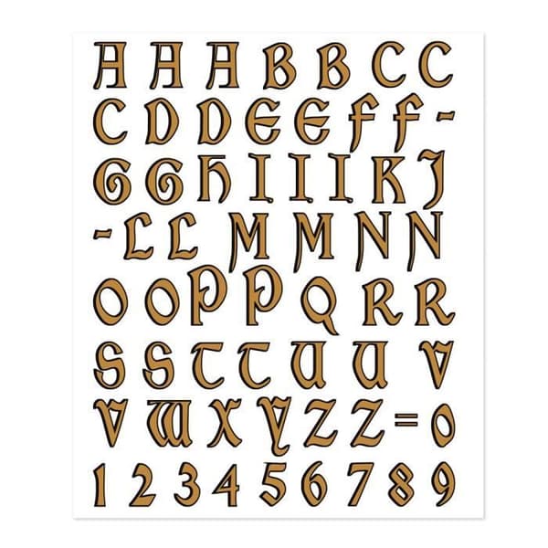 Love Sticker Letter Kit