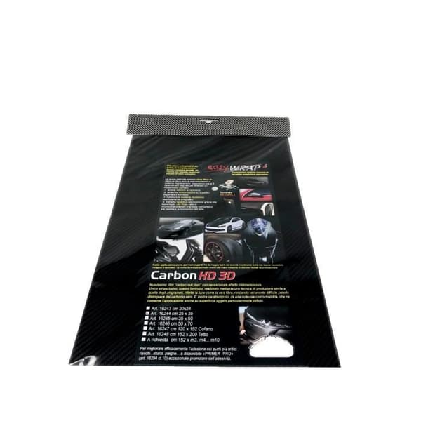 HD 3D Carbon Adhesive Sheet 20 x 24 cm